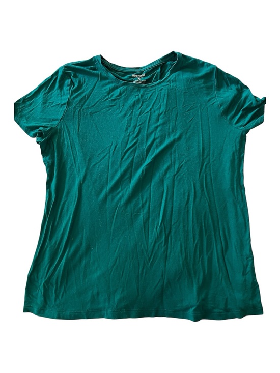 Nine West Tops - Nine West forest green Short Sleeve Scoop Neck Tee